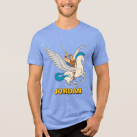 Hercules Riding Pegasus Tri-Blend Shirt