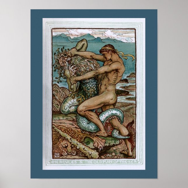 Hercules & the Old Man of the Sea Poster (Front)