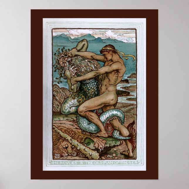 Hercules & the Old Man of the Sea Poster (Front)