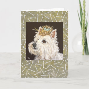 Hercules the Westie card