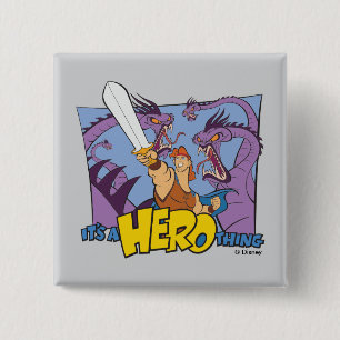 Hercules vs Hydra - It's a HERO Thing Button