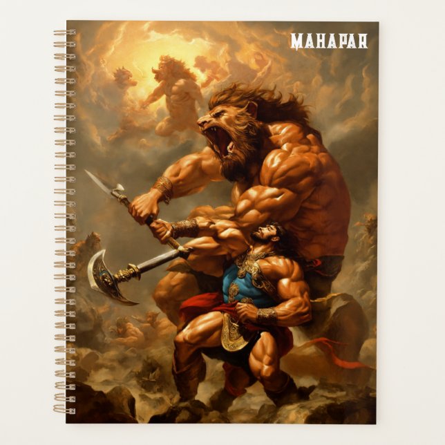 Hercules vs Three-Headed Monster Planner (Front)