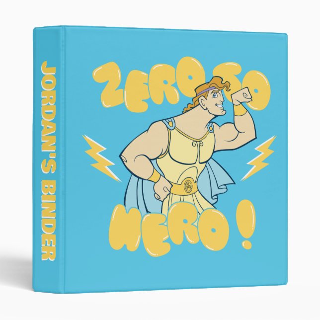 Hercules - Zero to Hero 3 Ring Binder (Front/Spine)