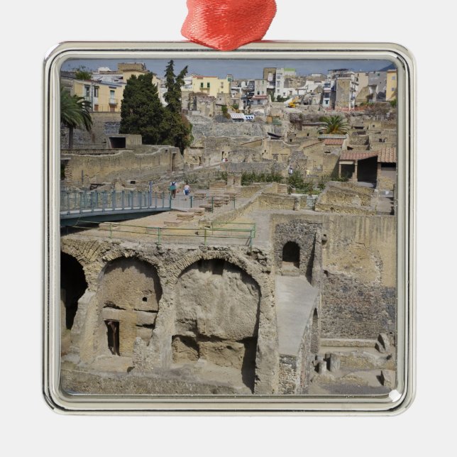 Herculium, Ercolano, Campania, Italy Metal Ornament (Front)