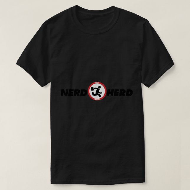 Herd nerd de &quot ; Chuck&quot ; T-shirt essentie (Design devant)