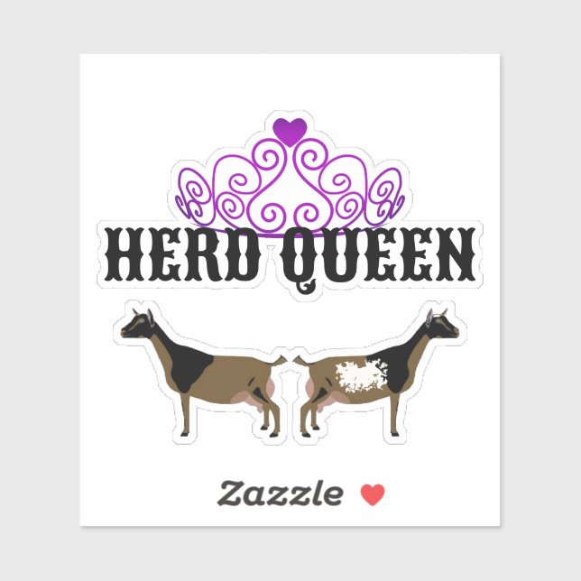 Herd Queen -  Nigerian Dwarf Goat (Sheet)
