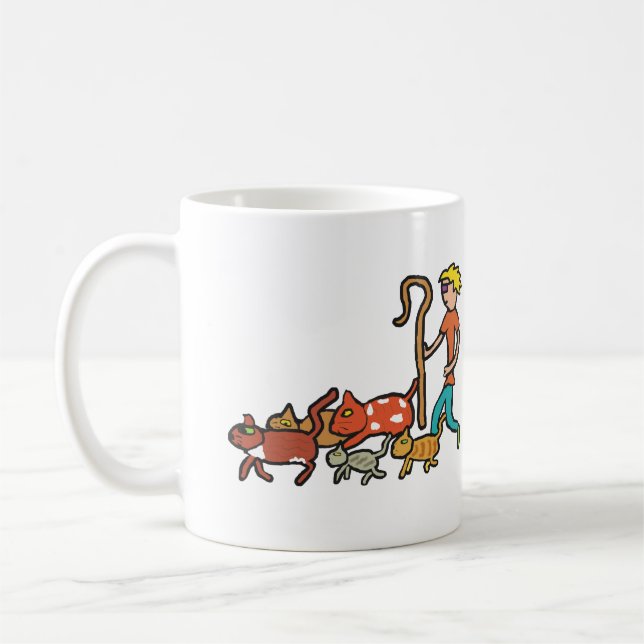 Herding Cats Coffee Mug (Left)