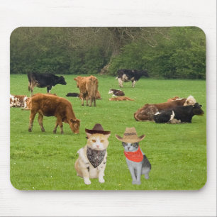 Herding Cats Mouse Pad