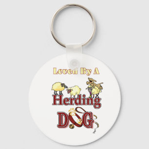 Herding Dog Owners Gifts Keychain