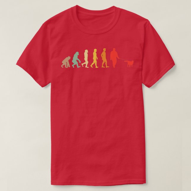 Herding Dogs King Shepherd German Shepherd Evoluti T-Shirt (Design Front)