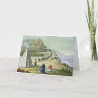 Herding Reindeer, Lapland, plate 47 from 'Le Costu