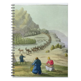 Herding Reindeer, Lapland, plate 47 from 'Le Costu Notebook