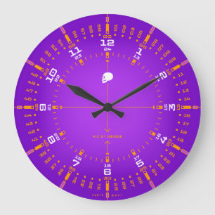 Here and Everywhere Large Clock