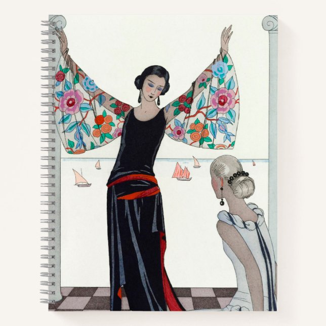 Here are my wings - George Barbier Notebook (Front)