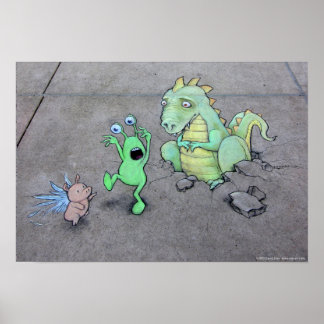 Here Be Dragons Poster