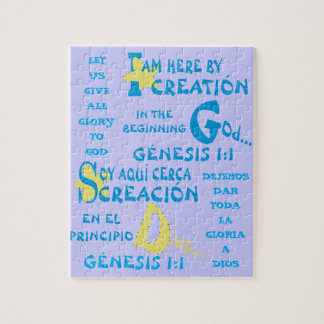 Here By Creation© - Esp & Eng Jigsaw Puzzle