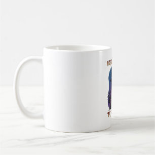Here Come Again Haunted Castle Ghosts Moon Coffee Mug