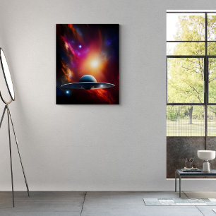 Here Come The Aliens Canvas Print