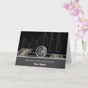 Here comes a little cash injection for you! card