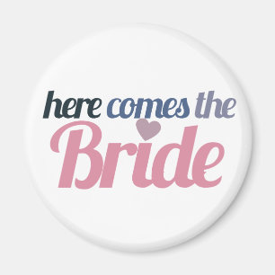 Here comes the bride magnet