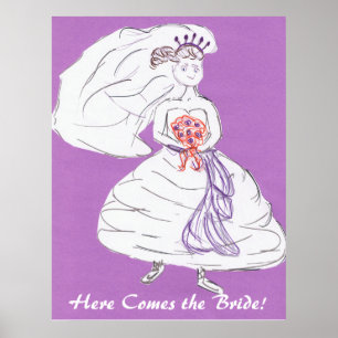 Here Comes the Bride Poster
