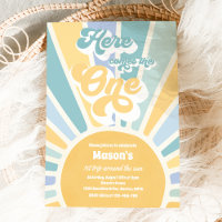 Here Comes The One Boho Sunshine 1st Birthday