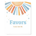 Here Comes the Son Baby Shower Favours