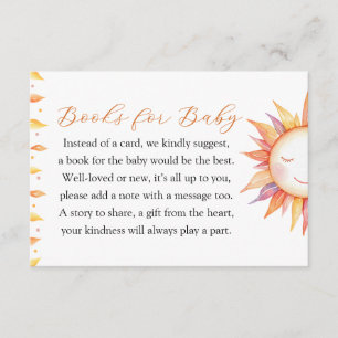 Here Comes the Son Books for Baby Card