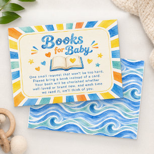 Here Comes The Son Books for Baby Insert Card