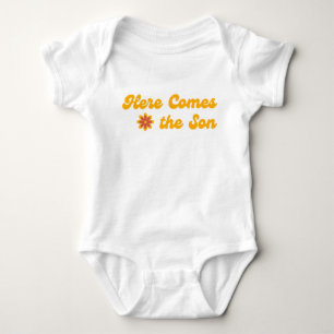 Here Comes the Son Boy  Baby Bodysuit