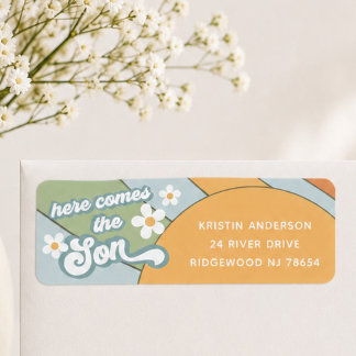 Here Comes the Son Return Address Label