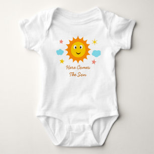 Here Comes The Son Smiling Sunshine Baby Bodysuit