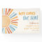 Here comes the SON Sunshine boho boy baby shower