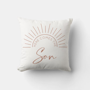 Here Comes The Son Throw Pillow