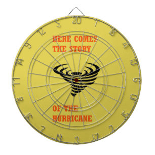 Here comes the story of the hurricane dartboard