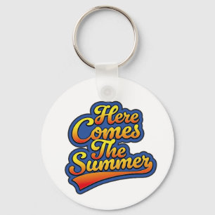 Here comes the Summer Keychain