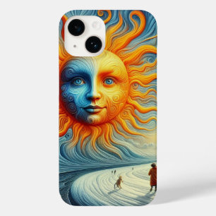 Here Comes The Sun - AI Art Print Case-Mate iPhone 14 Case