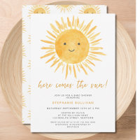Here Comes The Sun Baby Shower