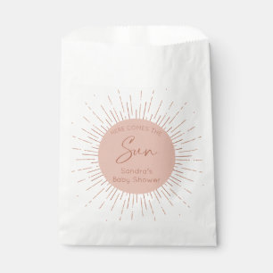 Here Comes The Sun Boho Baby Shower Favour Bag