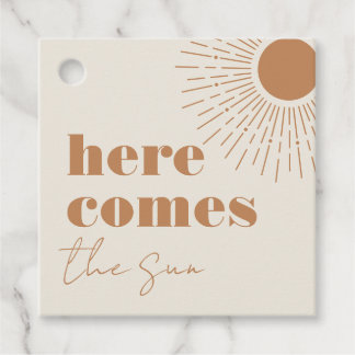 Here Comes the Sun Boho Baby Shower | Favour Tags