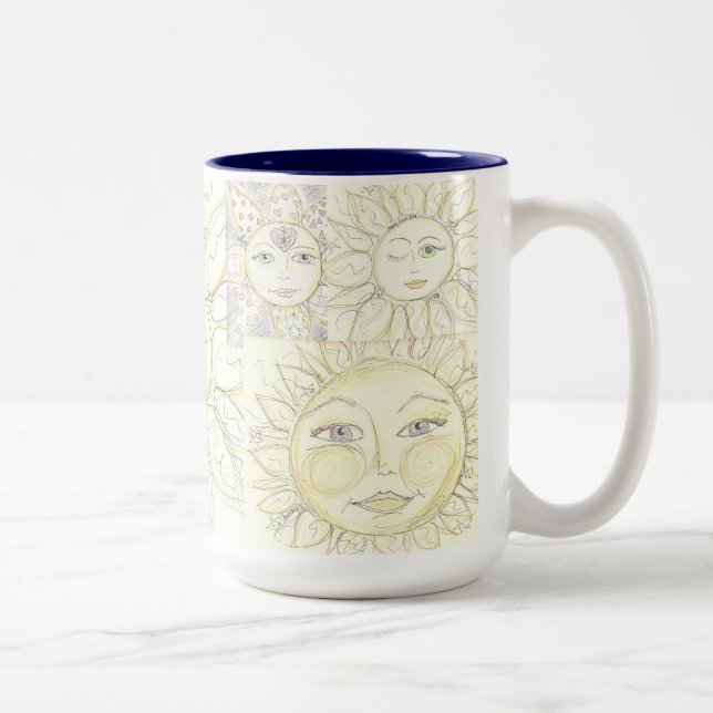 Here comes the sun - coffee mug (Right)