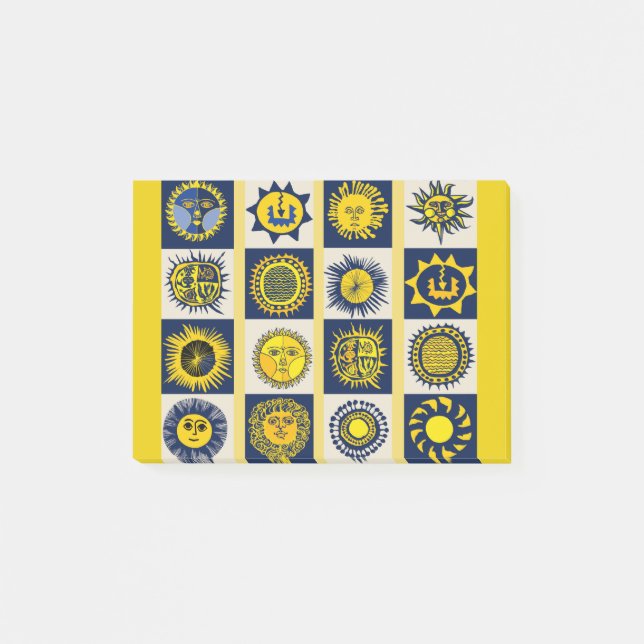 Here Comes the Sun - Del Sol Celebration Post-it Notes (Front)