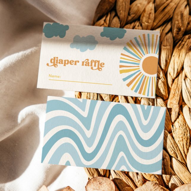 Here Comes the Sun Diaper Raffle Cards (Creator Uploaded)