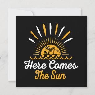 Here Comes The Sun Invitation