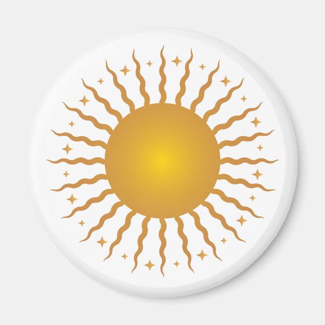 Here Comes The Sun Magnet (Front)