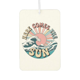 Here Comes The Sun – Retro Summer Vibes Air Freshener