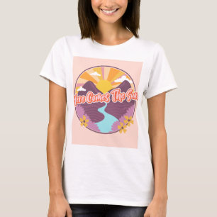 Here Comes the Sun retro  T-Shirt