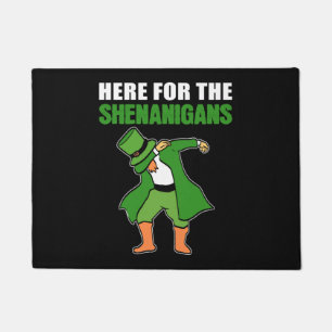 Here for Shenanigans Stoner Or Smoker Gift Doormat