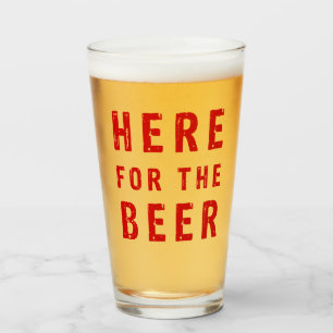 Here for the beer glass