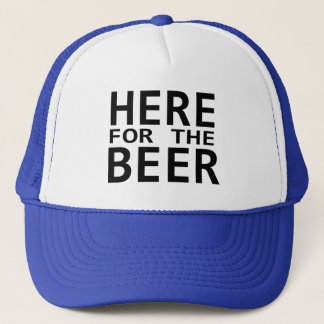 Here for the beer humour bachelor party hat